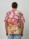 Мужская футболка оверсайз / Цветы