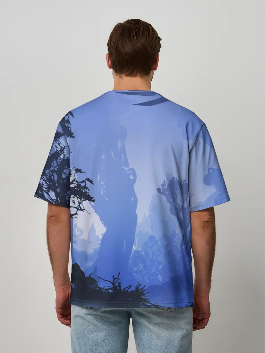 Мужская футболка оверсайз / The Elder Scrolls