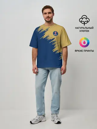 Мужская футболка оверсайз / SAAB
