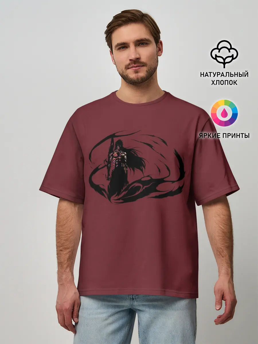 Мужская футболка оверсайз / Ichigo. Final Form