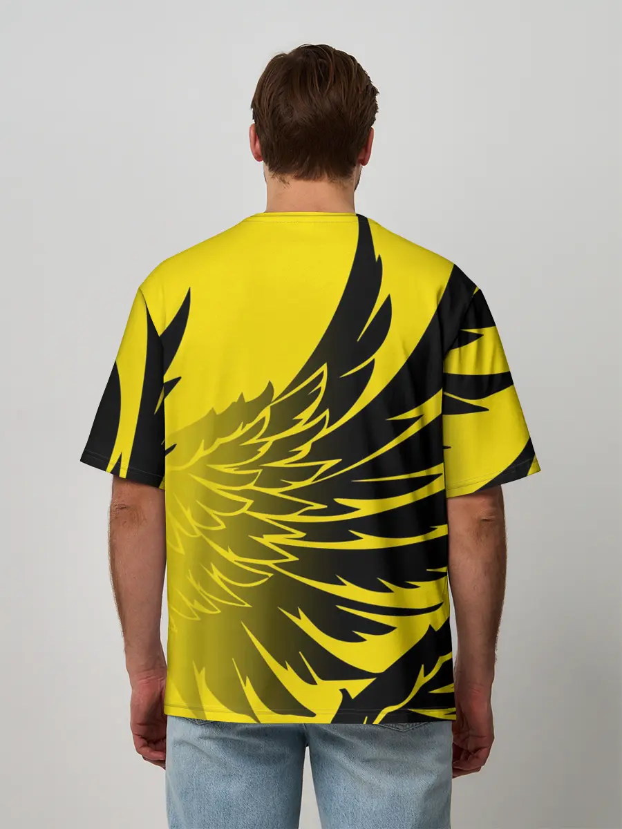 Мужская футболка оверсайз / ФК БОРУССИЯ / FC BORUSSIA