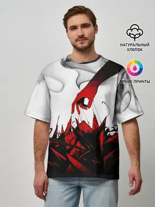 Мужская футболка оверсайз / SCP 162