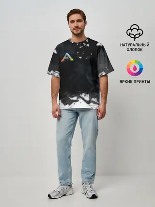 Мужская футболка оверсайз / Ark Survival Evolved