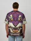 Мужская футболка оверсайз / Маска тигра