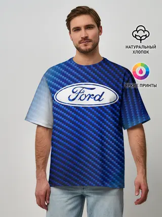 Мужская футболка оверсайз / FORD / Форд