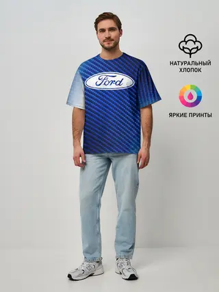 Мужская футболка оверсайз / FORD / Форд