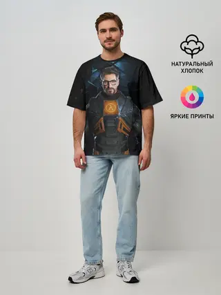 Мужская футболка оверсайз / HL Alyx