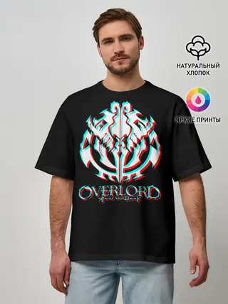 Мужская футболка оверсайз / Overlord