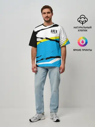 Мужская футболка оверсайз / Apex Legends