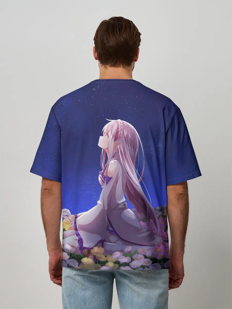 Мужская футболка оверсайз / Sweet dreams of Emilia