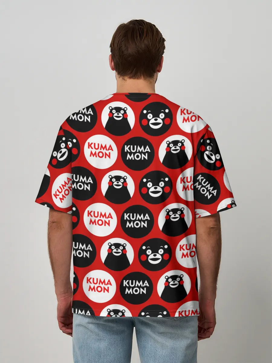 Мужская футболка оверсайз / с ывс