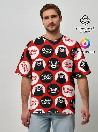 Мужская футболка оверсайз / с ывс