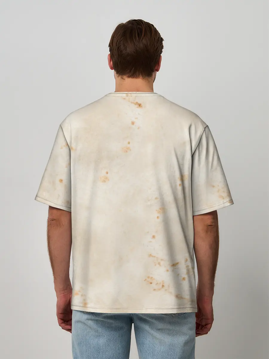 Мужская футболка оверсайз / Буррито