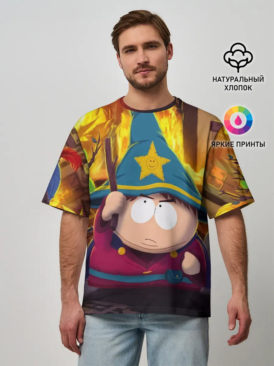 Мужская футболка оверсайз / ЮЖНЫЙ ПАРК | SOUTH PARK
