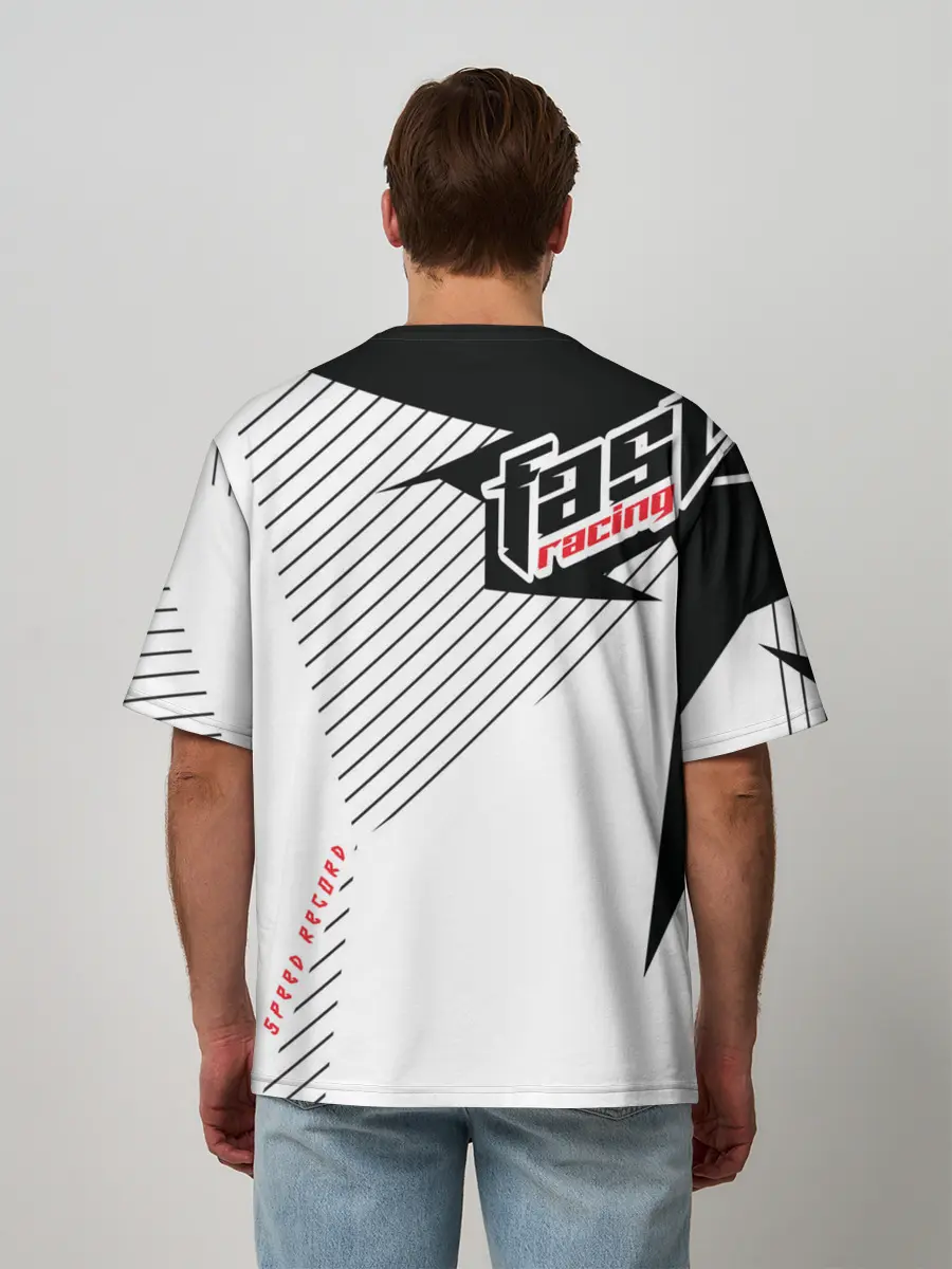 Мужская футболка оверсайз / Need for Speed