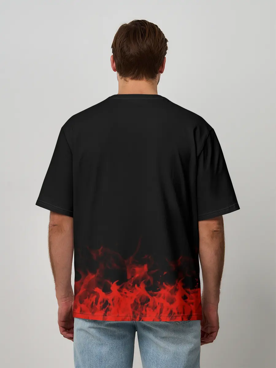 Мужская футболка оверсайз / Bullet for my Valentine