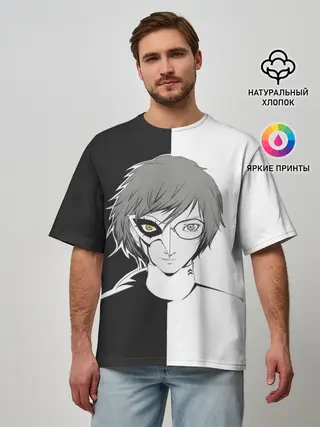 Мужская футболка оверсайз / Фамитсу