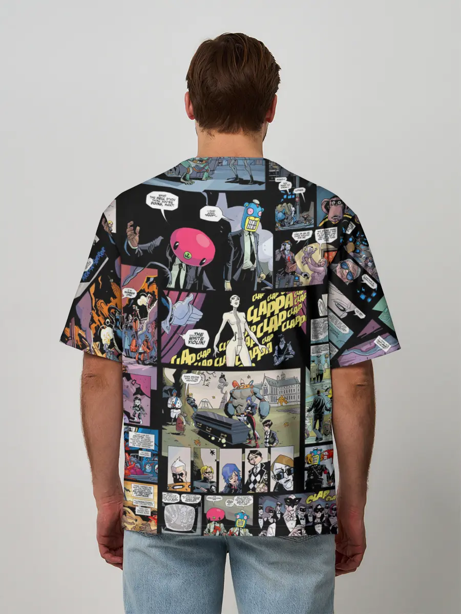 Мужская футболка оверсайз / Академия Амбрелла