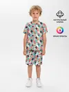 Детская пижама с шортами / Фламинго