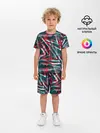 Детская пижама с шортами / Glitch микс