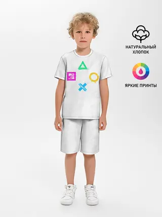 Детская пижама с шортами / GAMEPAD