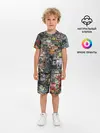 Детская пижама с шортами / ГОРОДОК