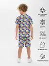 Детская пижама с шортами / Поп-арт