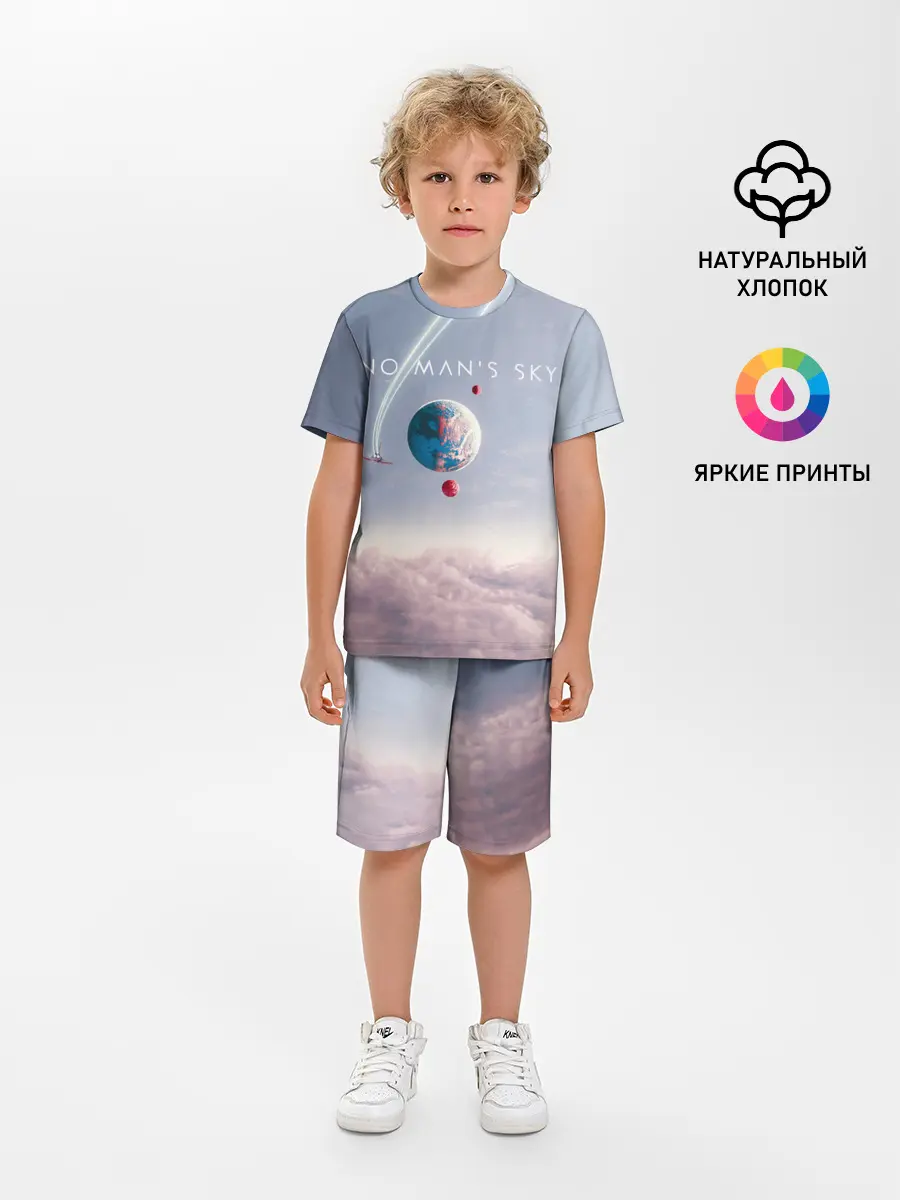 Детская пижама с шортами / No mans sky