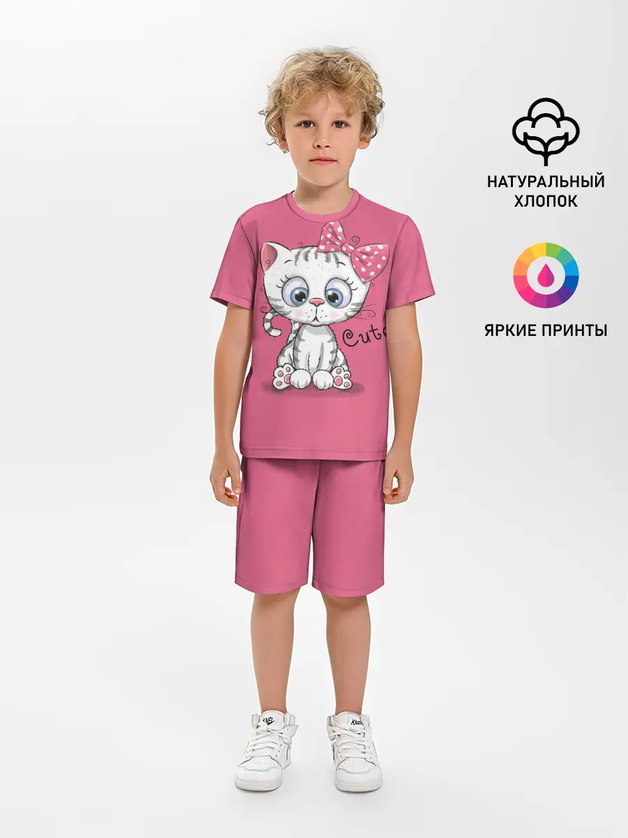Детская пижама с шортами / Cute