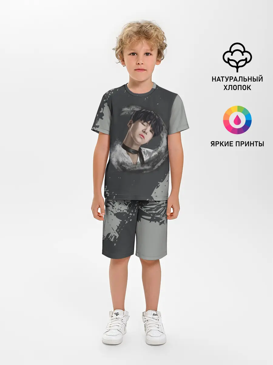 Детская пижама с шортами / BTS | БТС