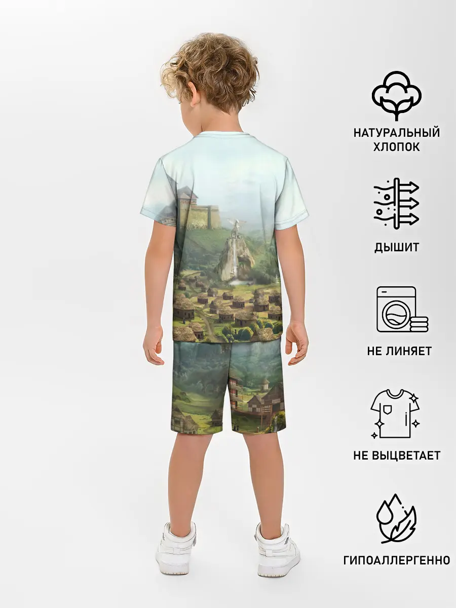Детская пижама с шортами / Оплот | Heroes of Might and Magic 3