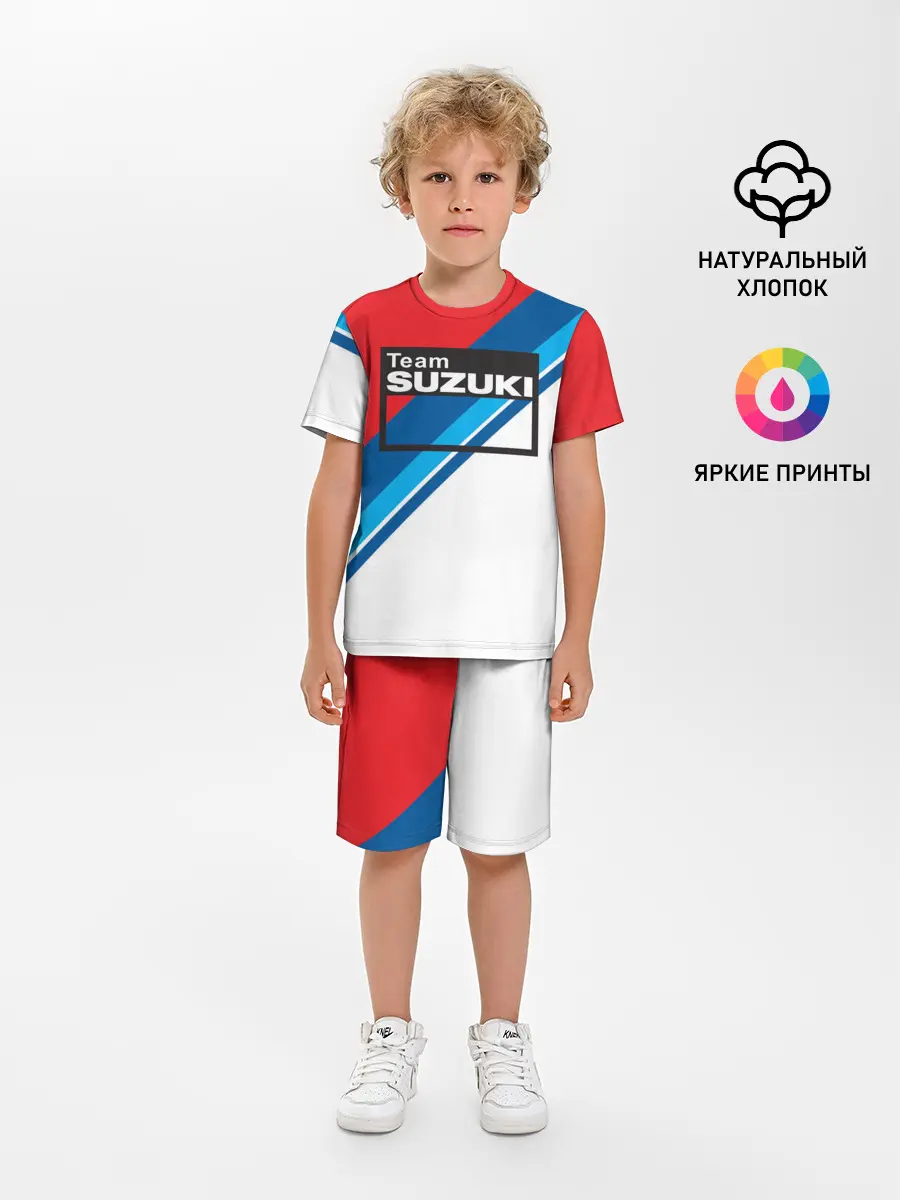 Детская пижама с шортами / SUZUKI MOTO SPORT | СУЗУКИ МОТО СПОРТ