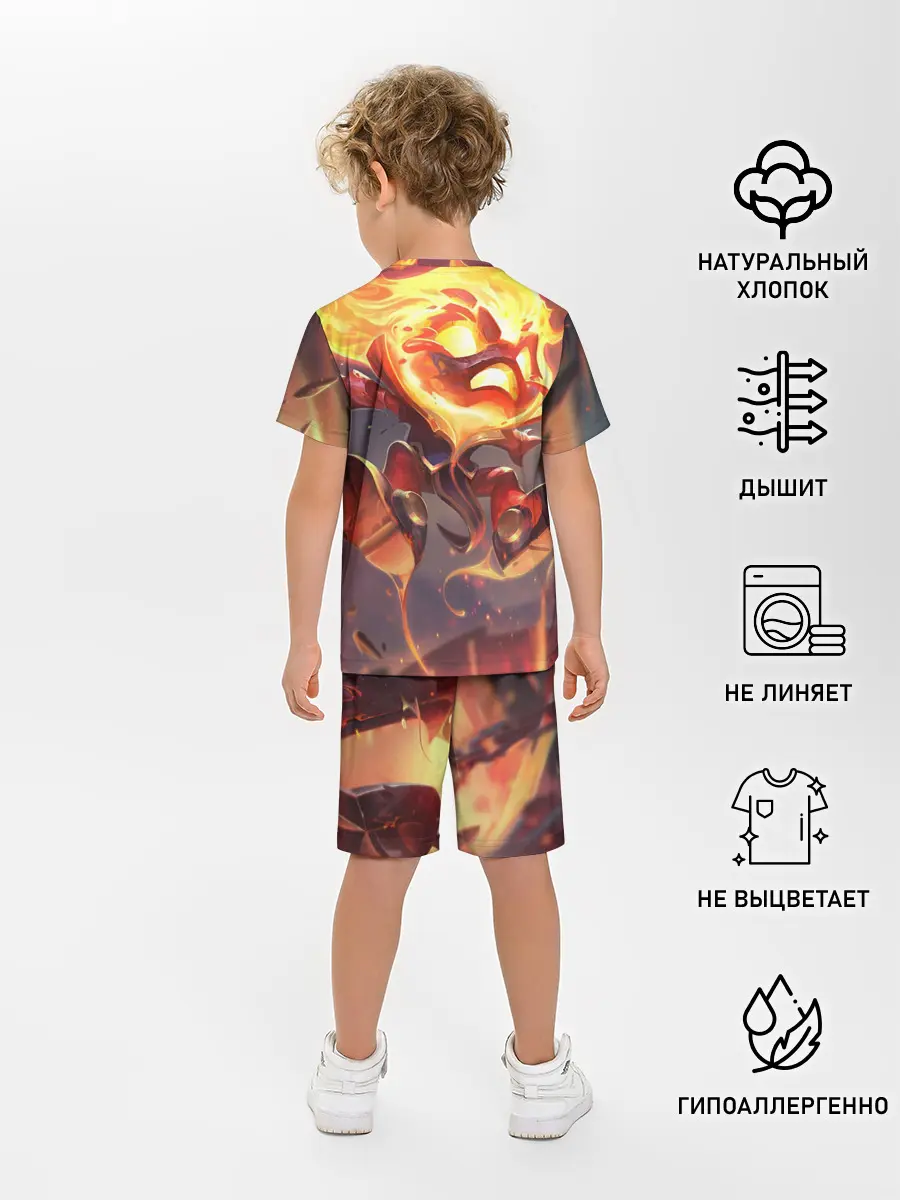Детская пижама с шортами / League Of Legends