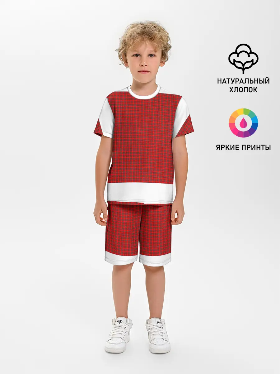 Детская пижама с шортами / Килт