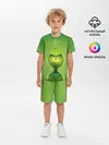 Детская пижама с шортами / Гринч