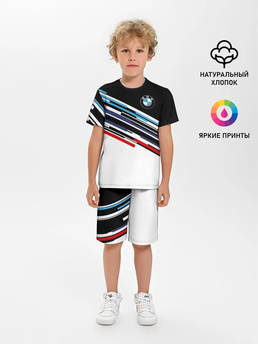 Детская пижама с шортами / BMW BRAND COLOR | БМВ