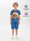Детская пижама с шортами / Крутые Бобры