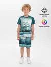 Детская пижама с шортами / Парусник