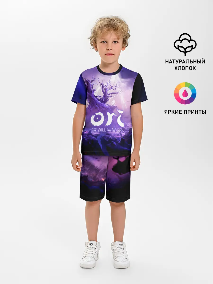 Детская пижама с шортами / Ori and the Will of the Wisps