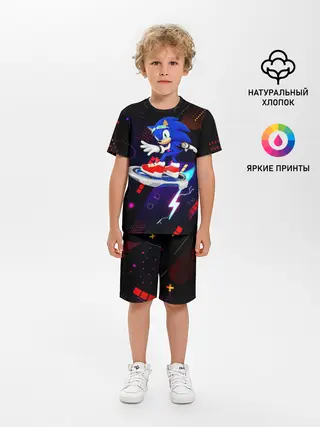Детская пижама с шортами / Sonic | Соник