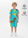 Детская пижама с шортами / Кленовый листочек