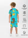 Детская пижама с шортами / Кленовый листочек