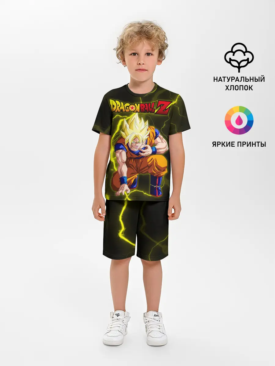 Детская пижама с шортами / Dragon Ball