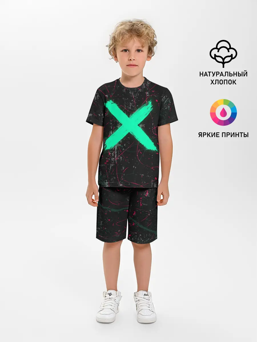 Детская пижама с шортами / Silence