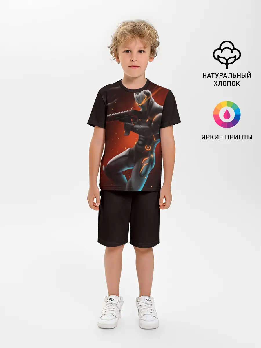 Детская пижама с шортами / Omega / Fortnite