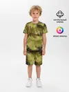 Детская пижама с шортами / СОВРЕМЕННЫЙ КАМУФЛЯЖ