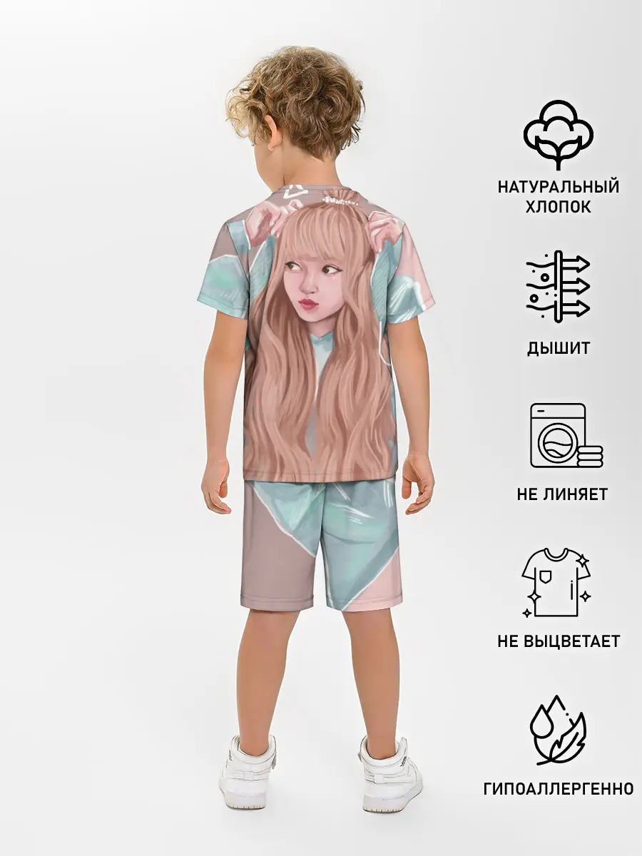 Детская пижама с шортами / Лиса Манобан