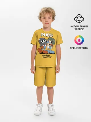 Детская пижама с шортами / Чашки победиетели