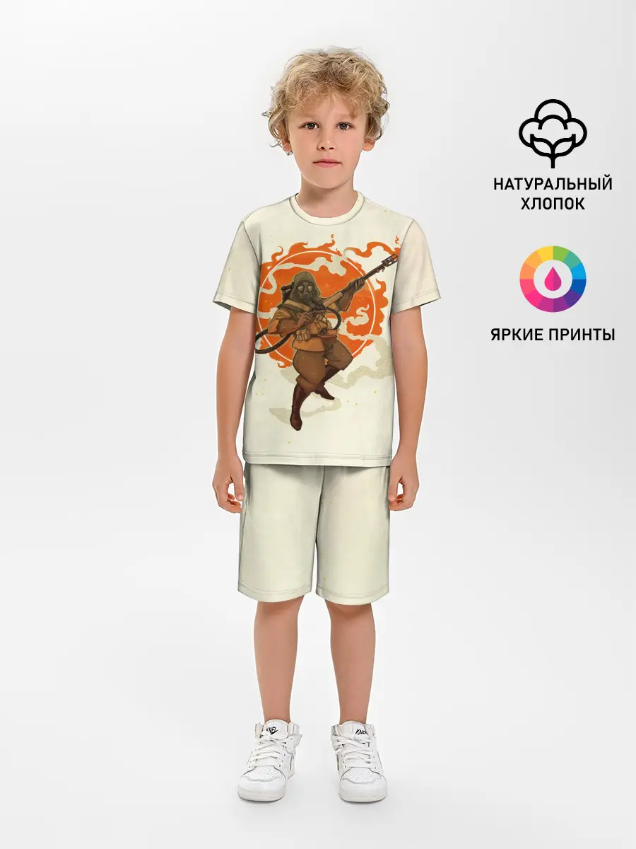 Детская пижама с шортами / Pyro style