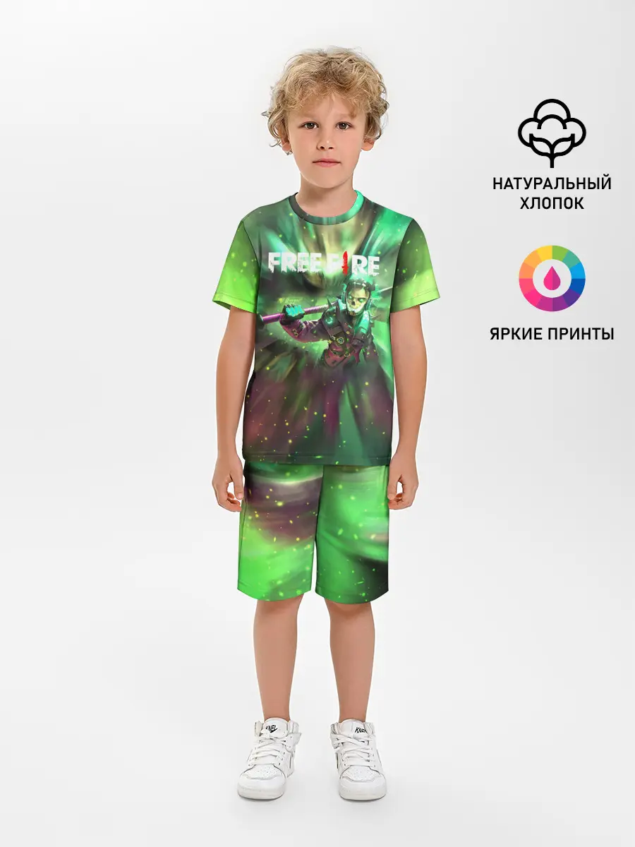 Детская пижама с шортами / FREEFIRE | Battlegrounds